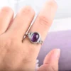 Amethyst Ring aus Silber