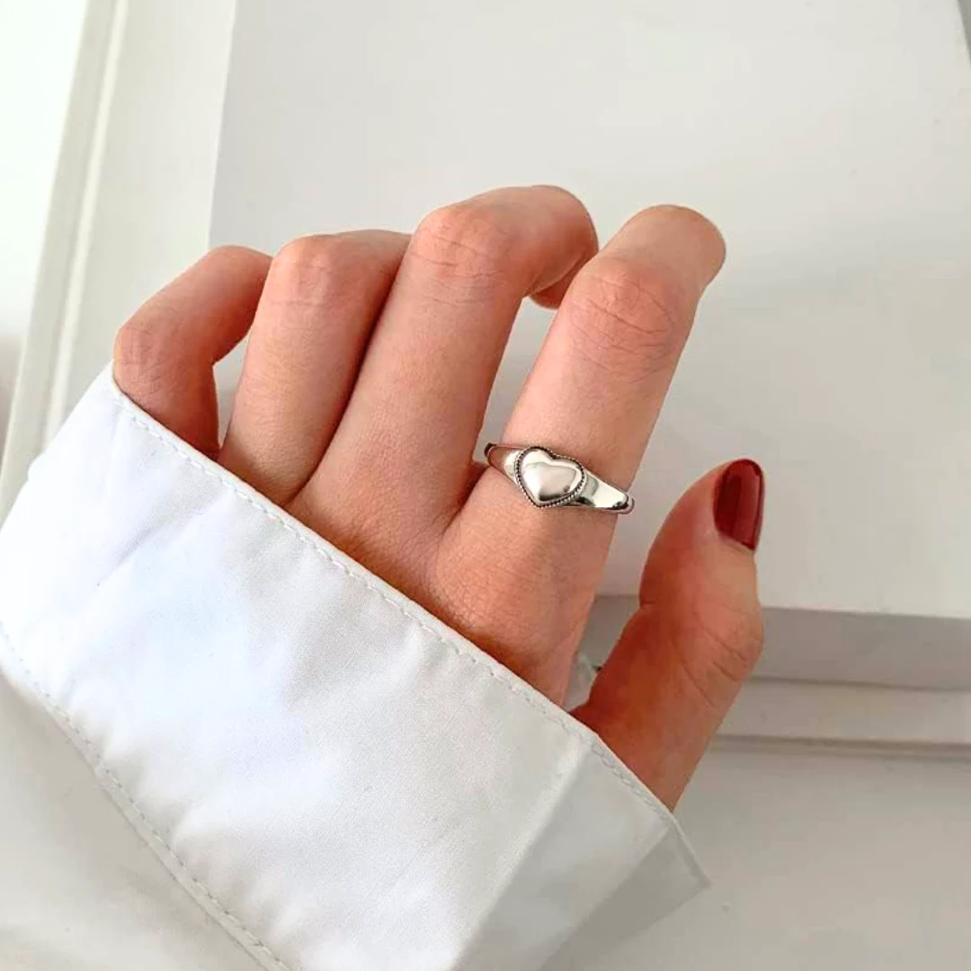Ring mit rosa Saphir Amandine – Bild 8
