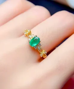 Antiker Smaragd Ring Olivia