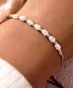 Perlenarmband Sally mit Kordel