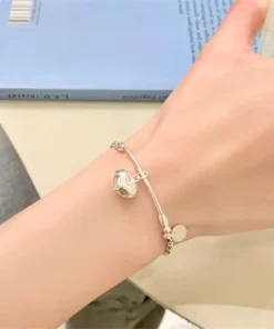 Damen Armband aus massivem Silber Isabella