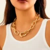 Halskette Damen Chunky Kette Eva