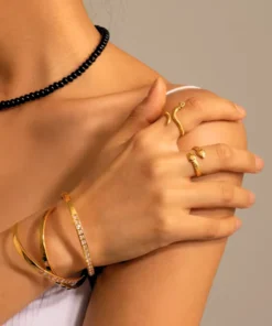 Alternative view of Celeste Schlangenring