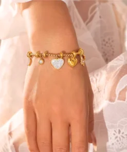 Alternative view of Armband Herz Céleste