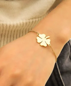 Alternative view of Armband Kleeblatt Lison