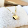 Goldene Herz Halskette Louise