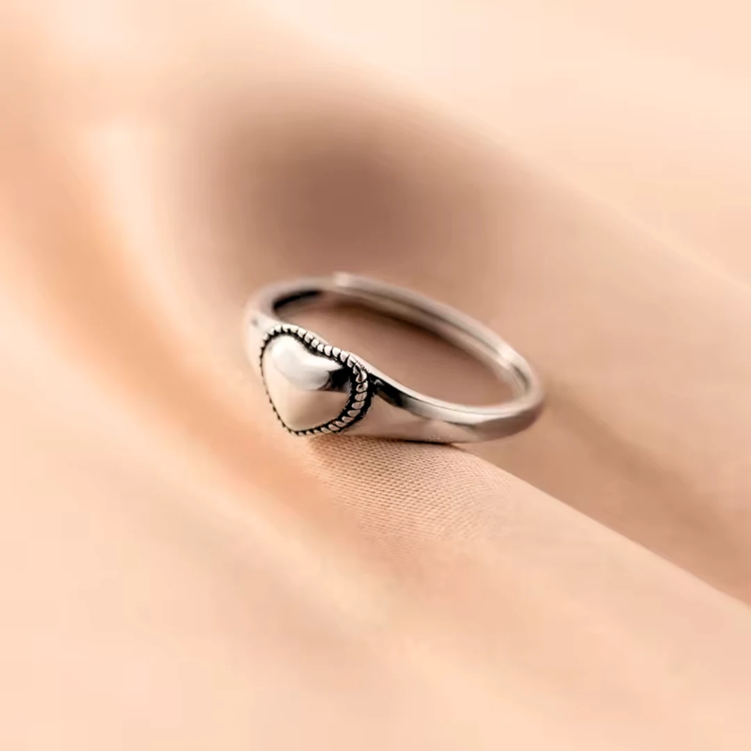 Ring mit rosa Saphir Amandine – Bild 10