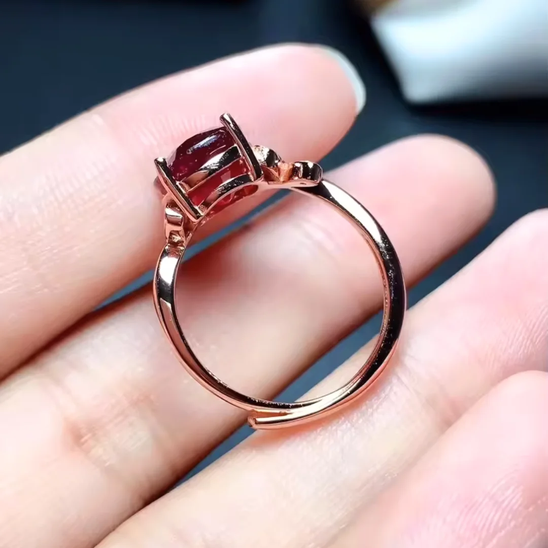 Antiker Rubinring Nina – Bild 3