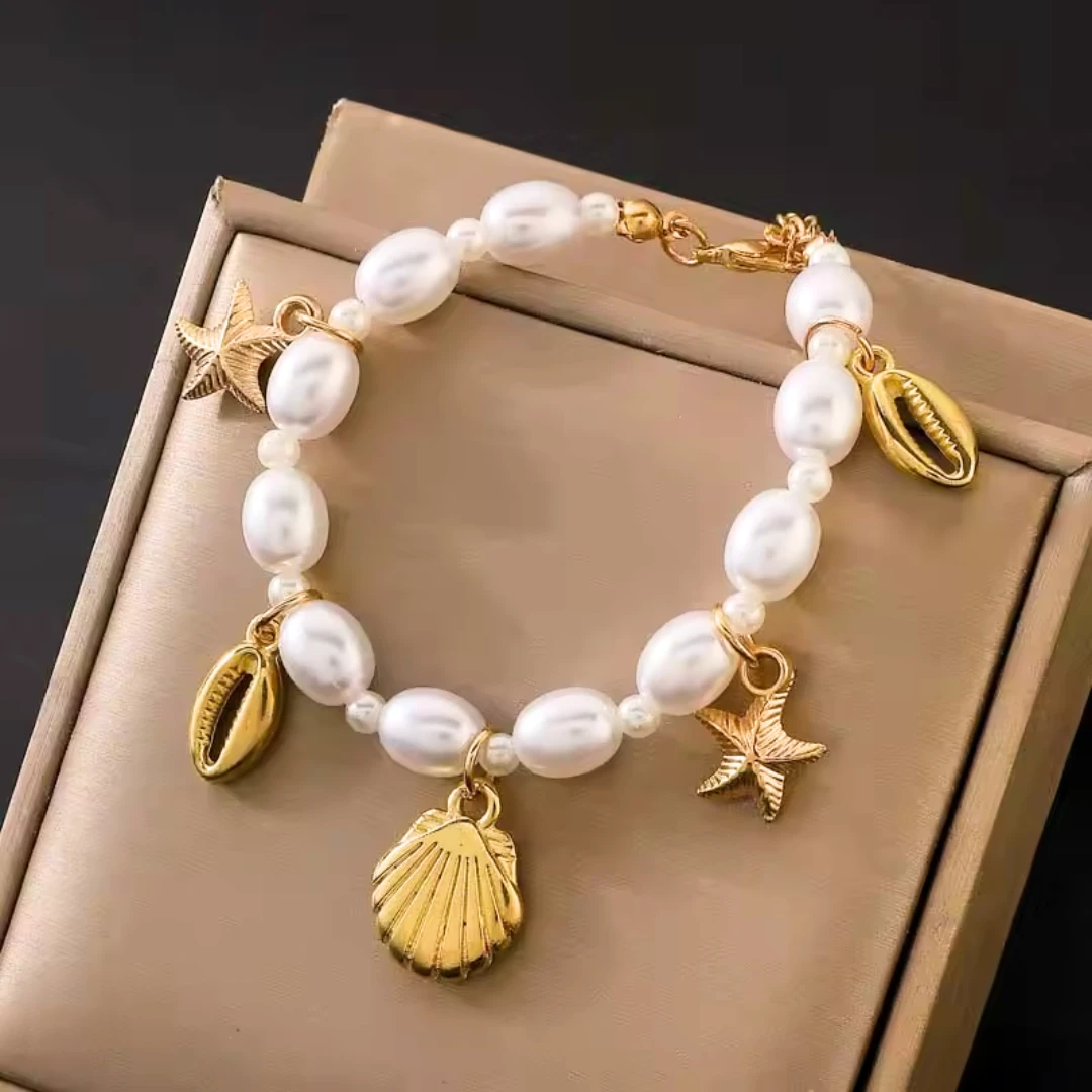 Sasha Muschel Armband – Bild 3