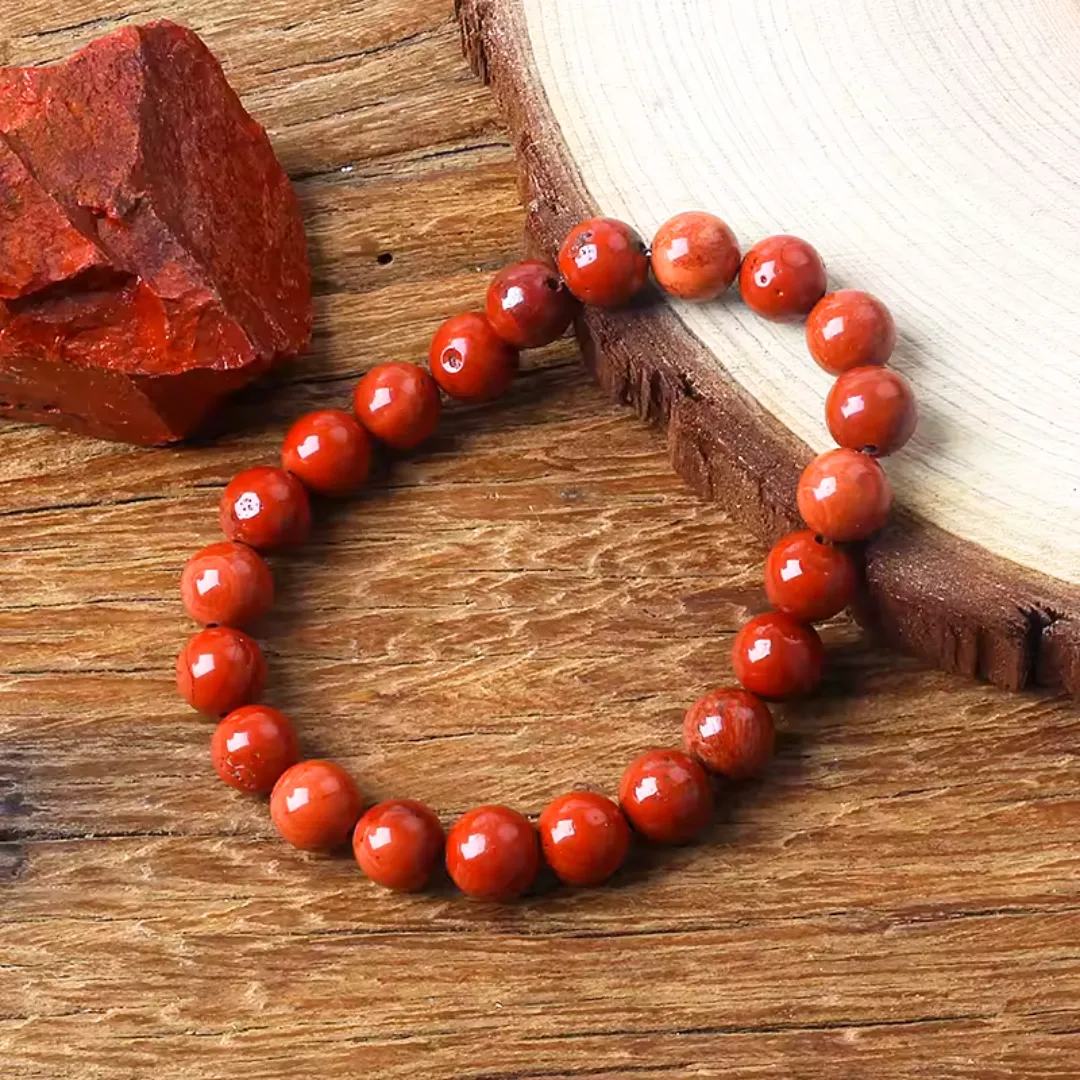 Armband aus rotem Jaspis Roma – Bild 3