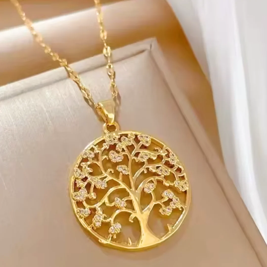 Halskette Lebensbaum Marie – Bild 3