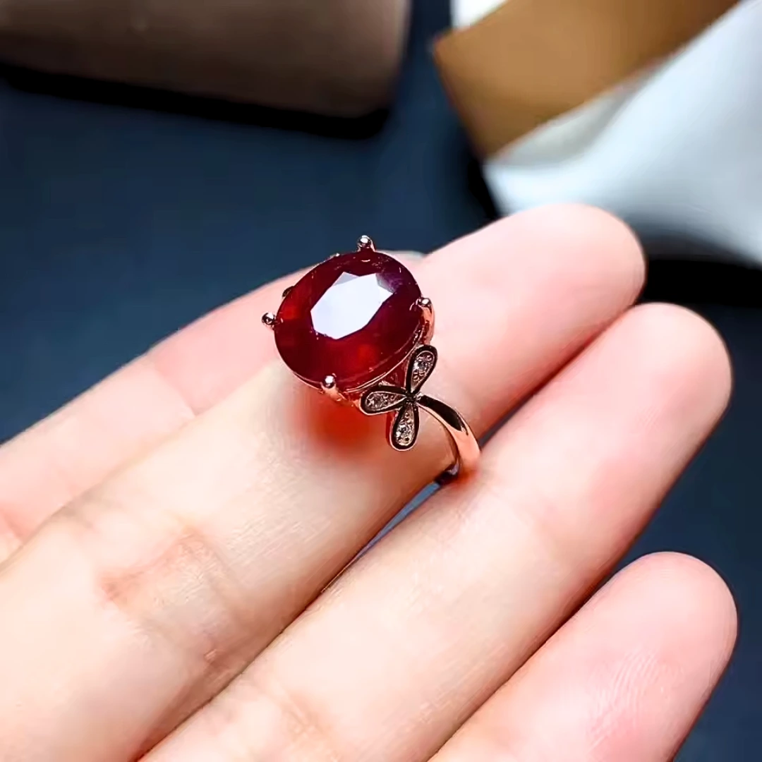 Antiker Rubinring Nina – Bild 4