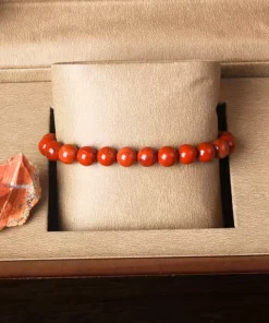 Alternative view of Armband aus rotem Jaspis Roma