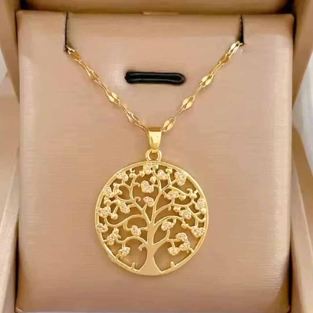 Halskette Lebensbaum Marie – Bild 4