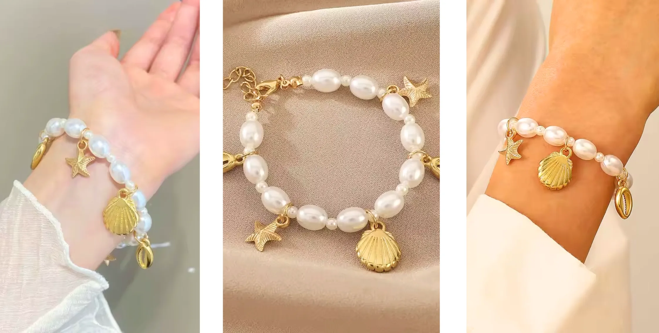 Sasha Muschel Armband – Bild 10