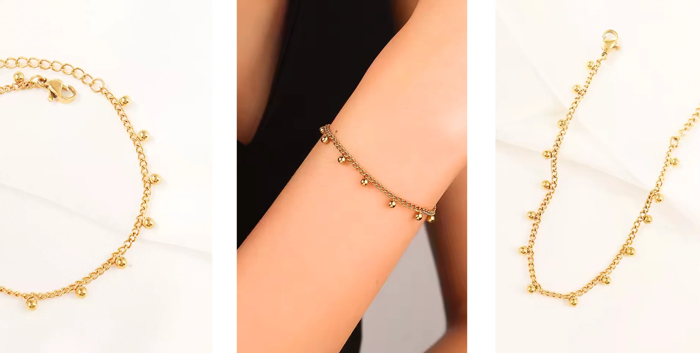 Damen Armband Gold Line – Bild 5