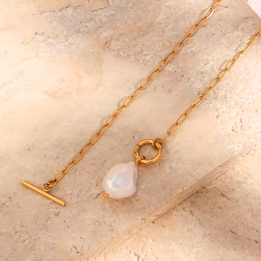 Halskette mit Charlotte Perle – Bild 5