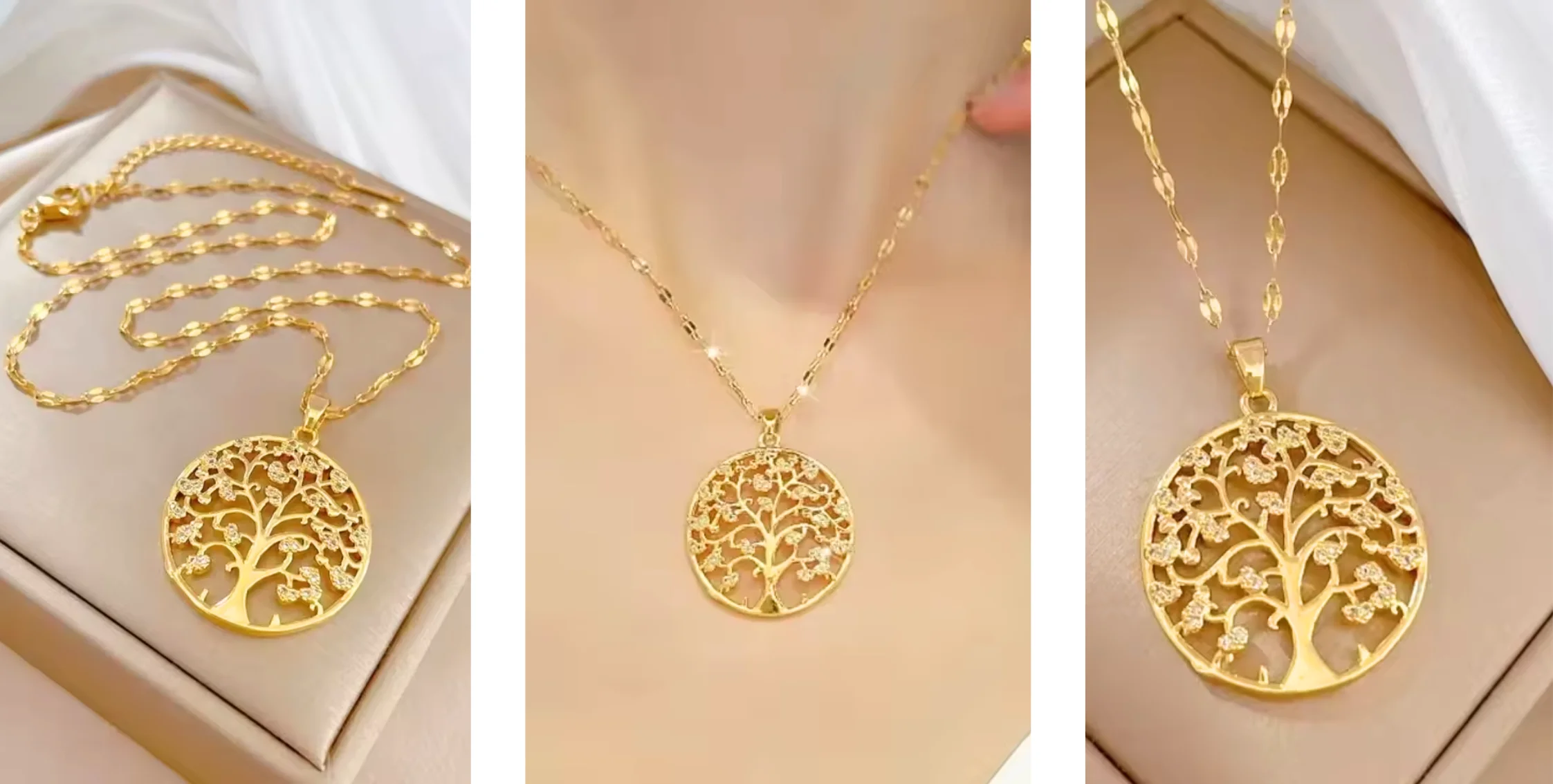 Halskette Lebensbaum Marie – Bild 6